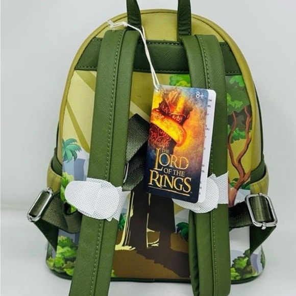 Lord Of The Rings (LOTR) Rivendell Loungefly Mini Backpack BAM EXCLUSIVE - NWT - Picture 4 of 7